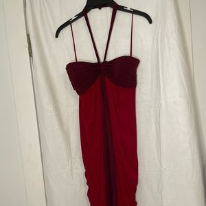 BCBG Max Azria red dress